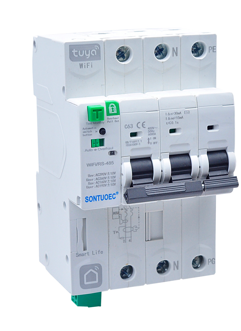 IoT 4G சர்க்யூட் பிரேக்கர் WiFi Tuya APP ரிமோட் கண்ட்ரோல் வயர்லெஸ் ரிமோட்