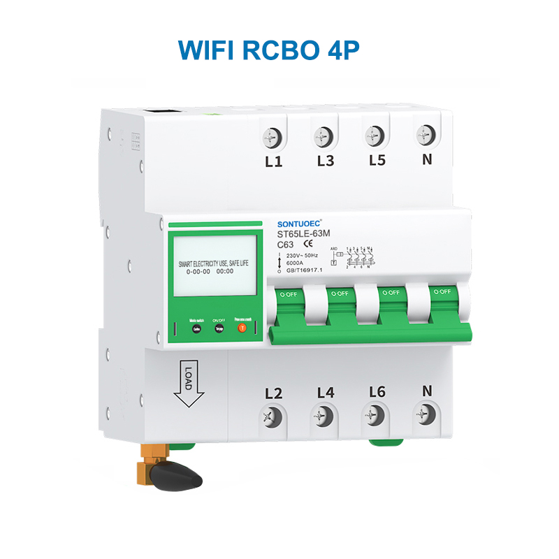 IOT இன்டெலிஸ்டன்ட் சர்க்யூட் பிரேக்கர் வைஃபை MCB RCBO