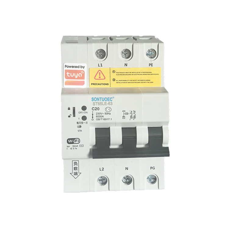 WiFi ST65LE-63wf2 தொடர் பல செயல்பாட்டு IoT நுண்ணறிவு RCBO நுண்ணறிவு சர்க்யூட் பிரேக்கர்